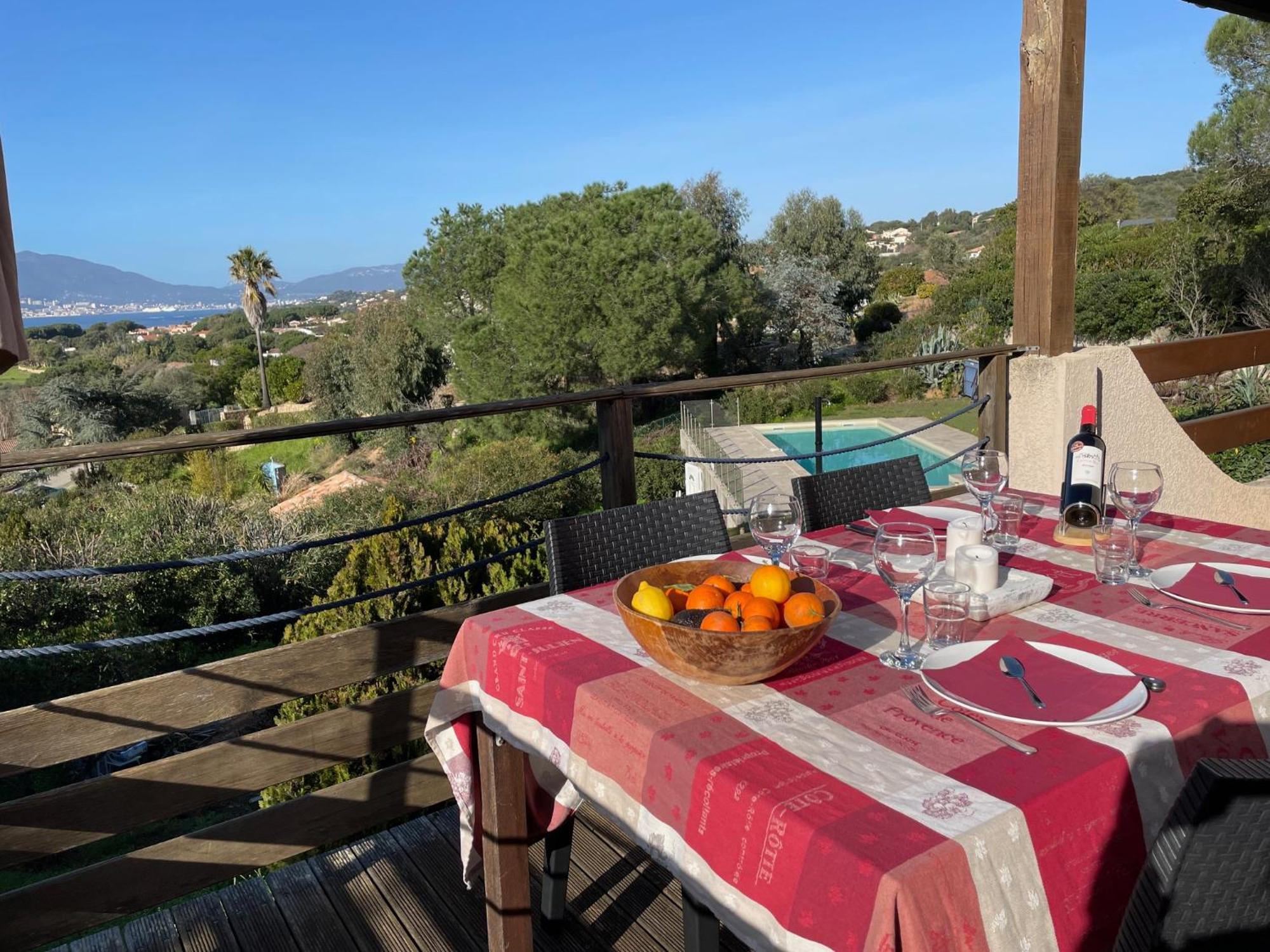 Corsicadream Arone Superbe Appartement Dans Villa, Vue Panoramique Mer, Piscine, Proche Porticcio Pietrosella ภายนอก รูปภาพ
