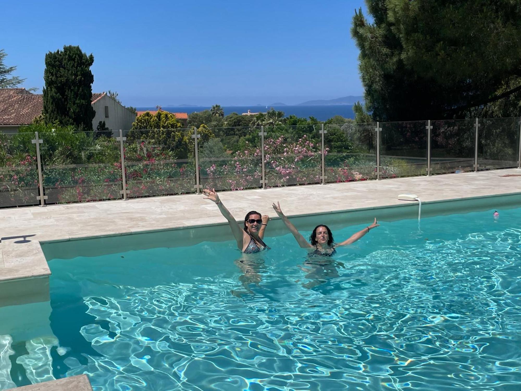 Corsicadream Arone Superbe Appartement Dans Villa, Vue Panoramique Mer, Piscine, Proche Porticcio Pietrosella ภายนอก รูปภาพ